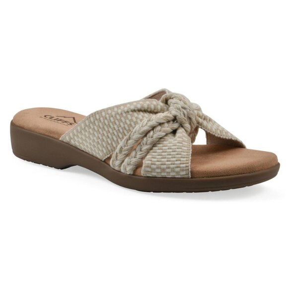 Cliffs by White Mountain Women's Blinding Slide Slip-on Sandals - Picture 1 of 4